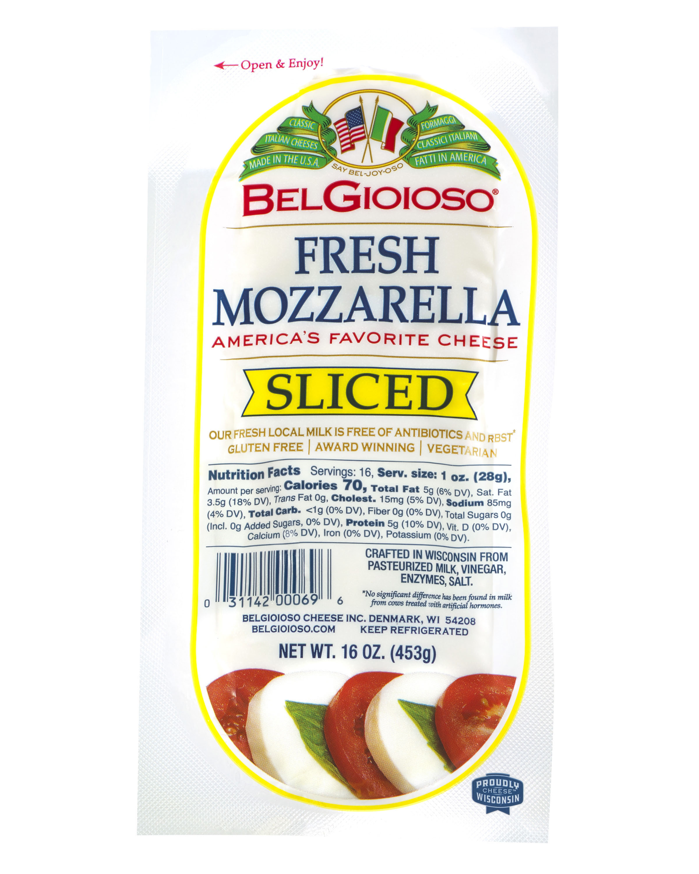 Mozzarella (Log)