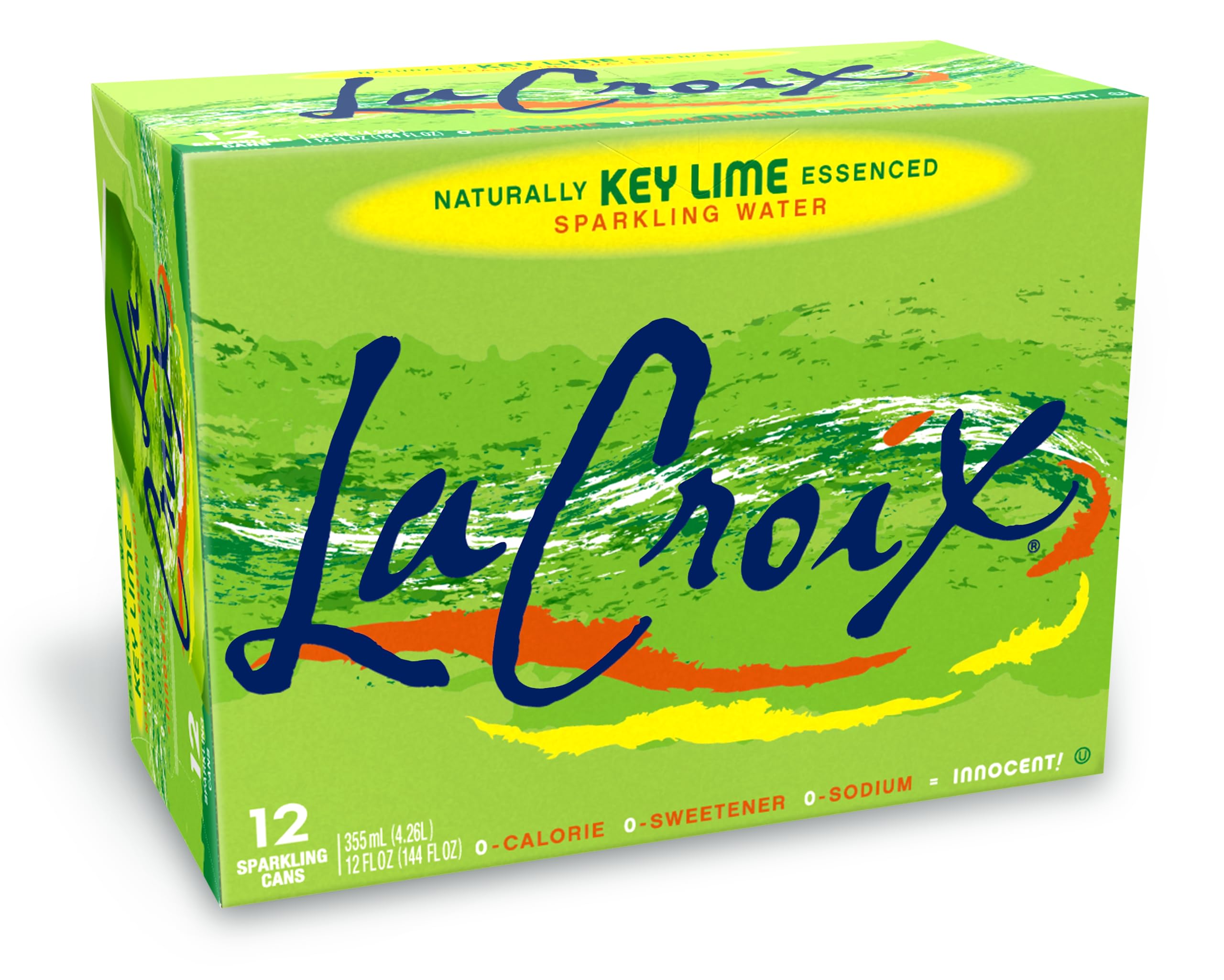 Lime Sparkling Water 12-pack