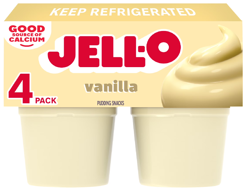 Pudding Cups — Vanilla (4ct)