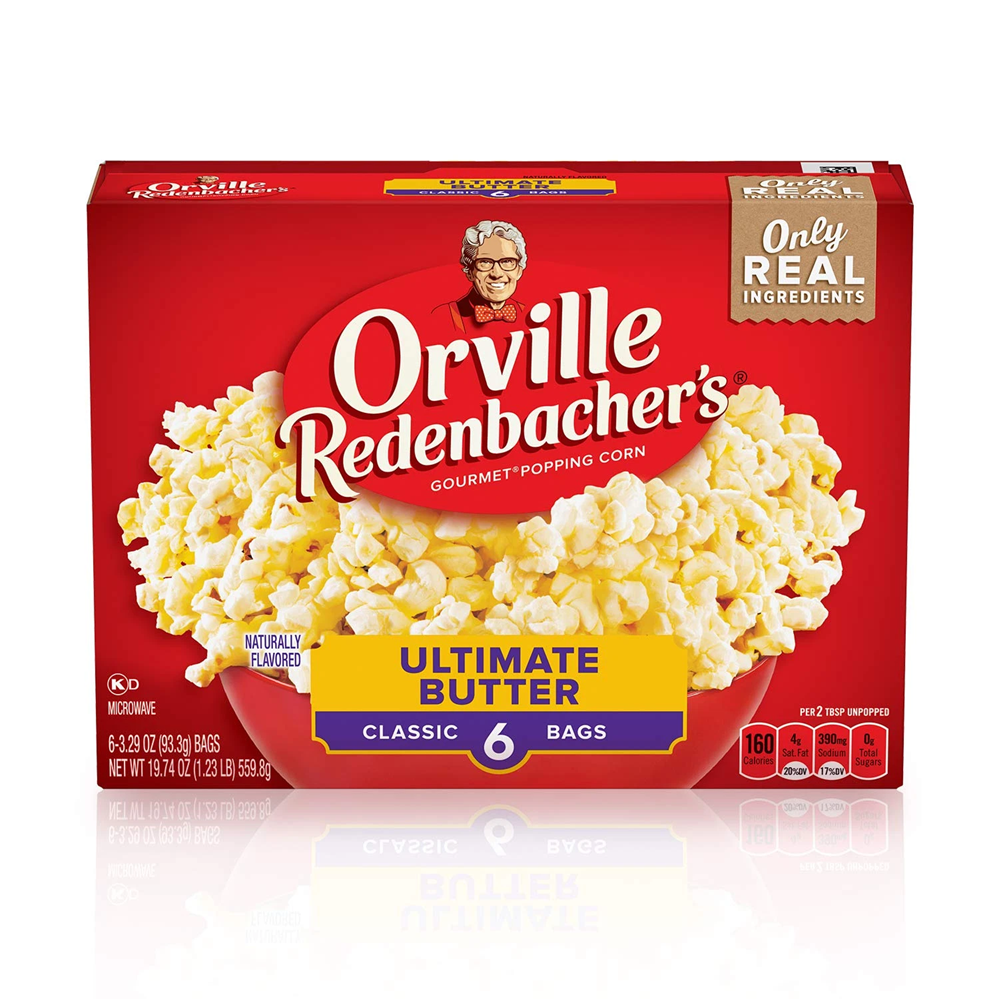 Microwave Popcorn Ultimate Butter 6ct