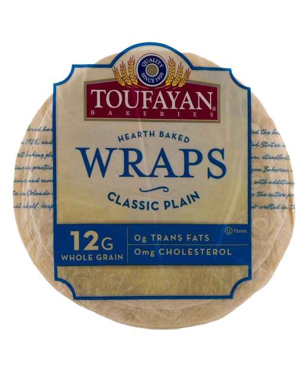 Toufayan Wraps, Plain
