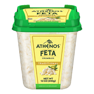 Athenos Crumbled Feta, Traditional, 12 oz