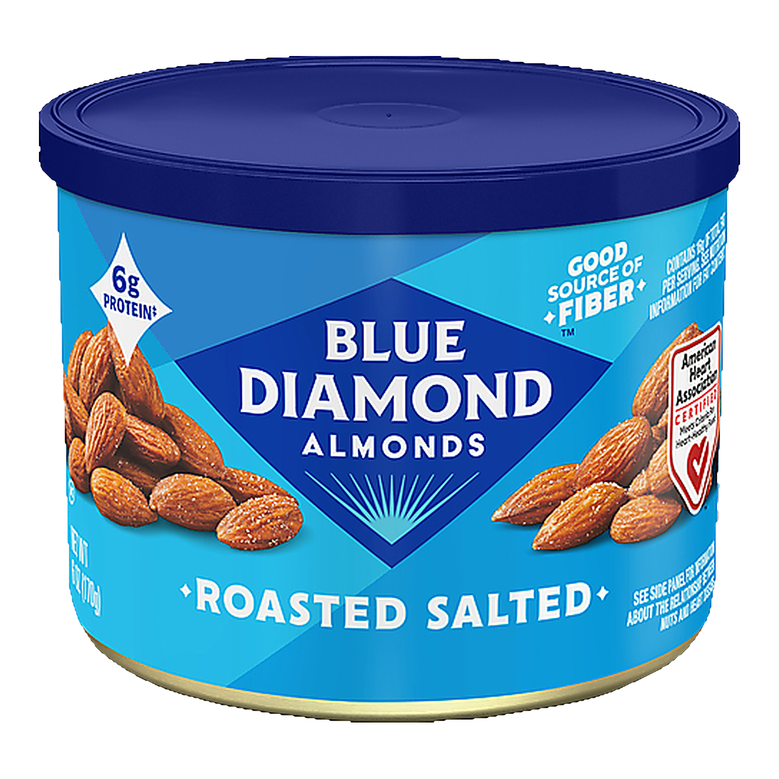 Blue Diamond Roasted Salted Almonds 6 oz