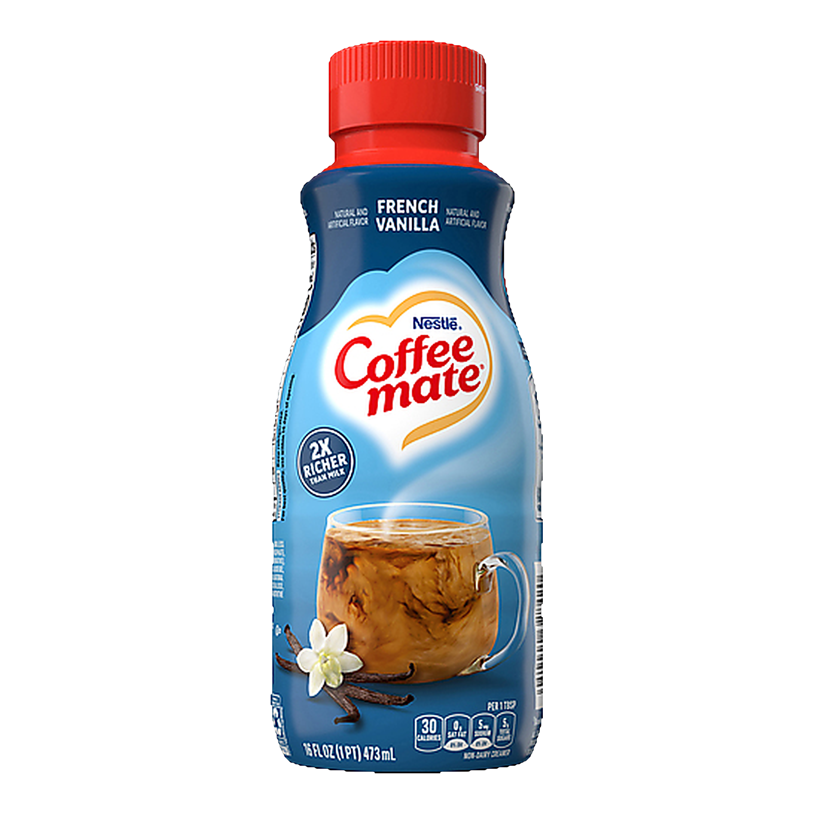 Coffee mate French Vanilla Liquid Creamer 16 oz