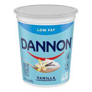 Dannon Lowfat Vanilla Yogurt 32 oz