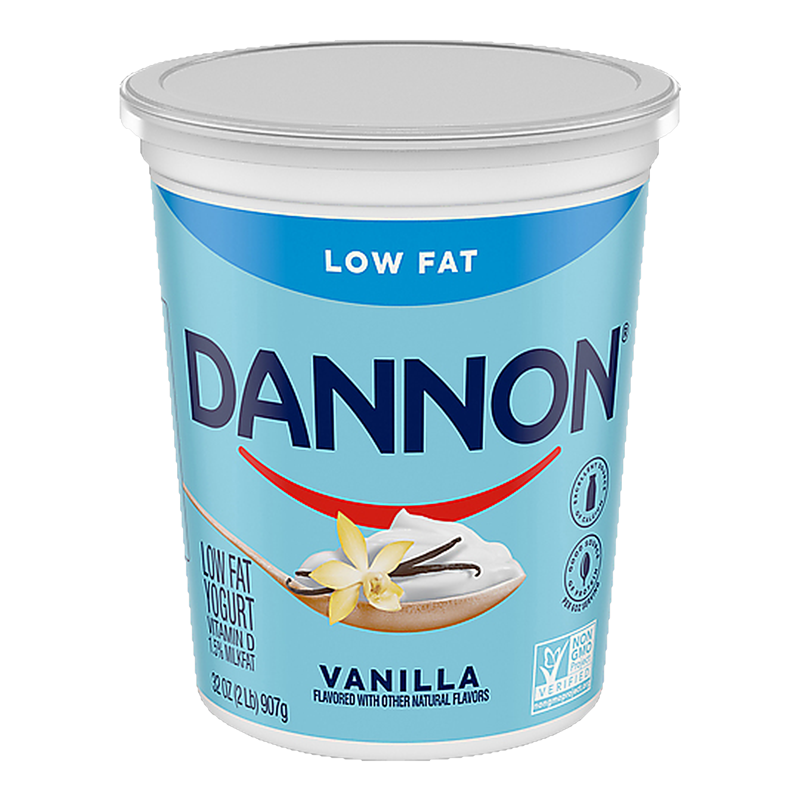 Dannon Lowfat Vanilla Yogurt 32 oz