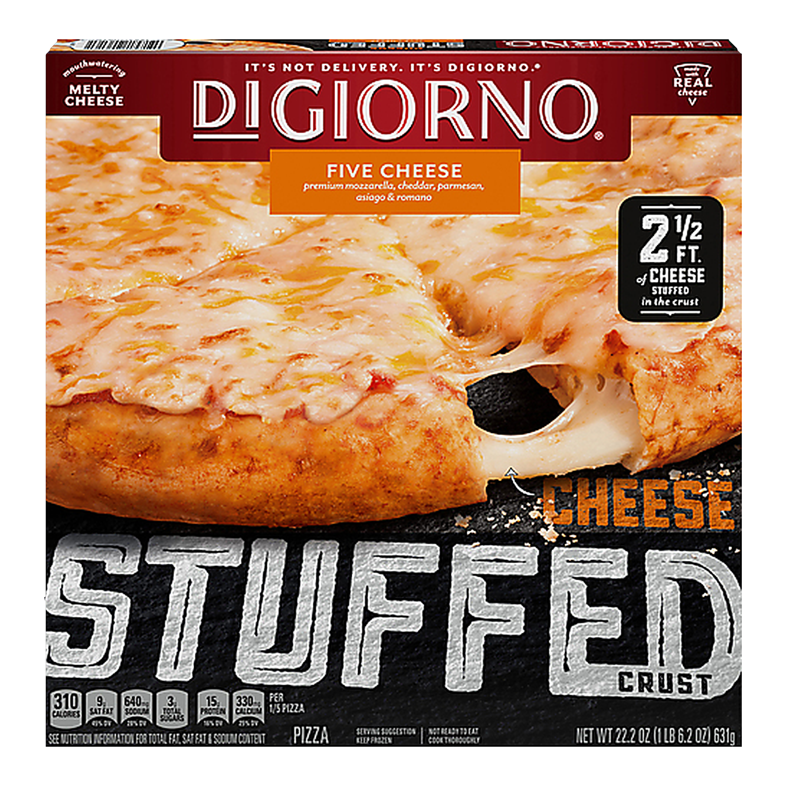 DiGiorno Five Cheese Stuffed Crust Pizza 22.2 oz