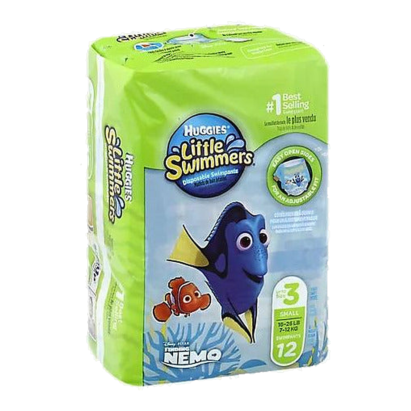 Huggies Little Swimmers Swim Diapers, Size 3, 12 Count