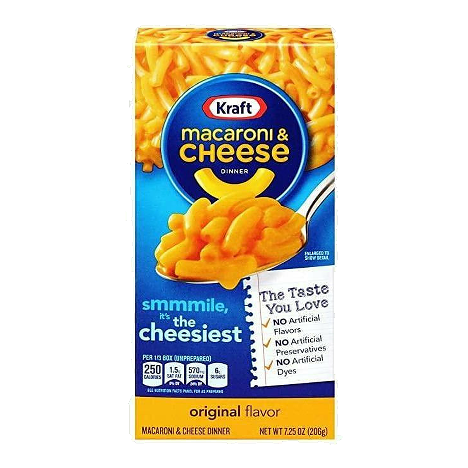 Kraft Original Macaroni & Cheese Dinner 7.25 oz