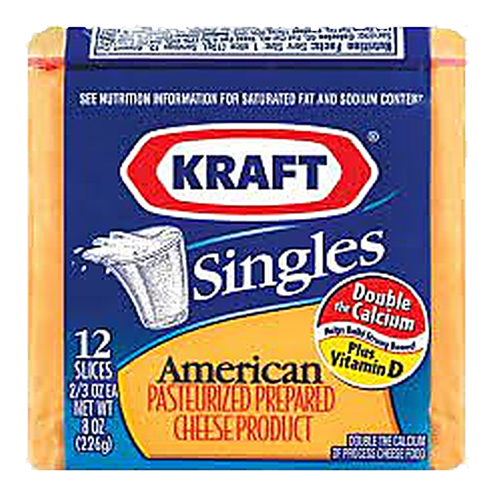 Kraft Singles American Cheese Slices 8 oz