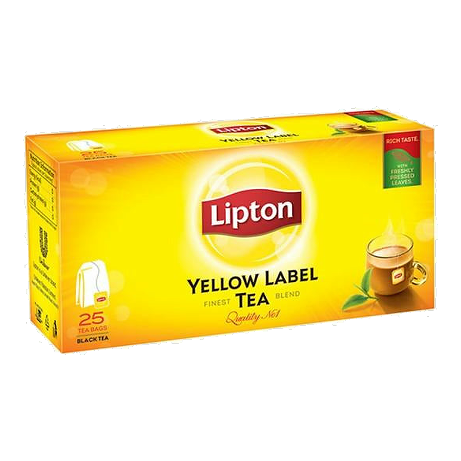 Lipton Yellow Label Black Tea, 25 Tea Bags
