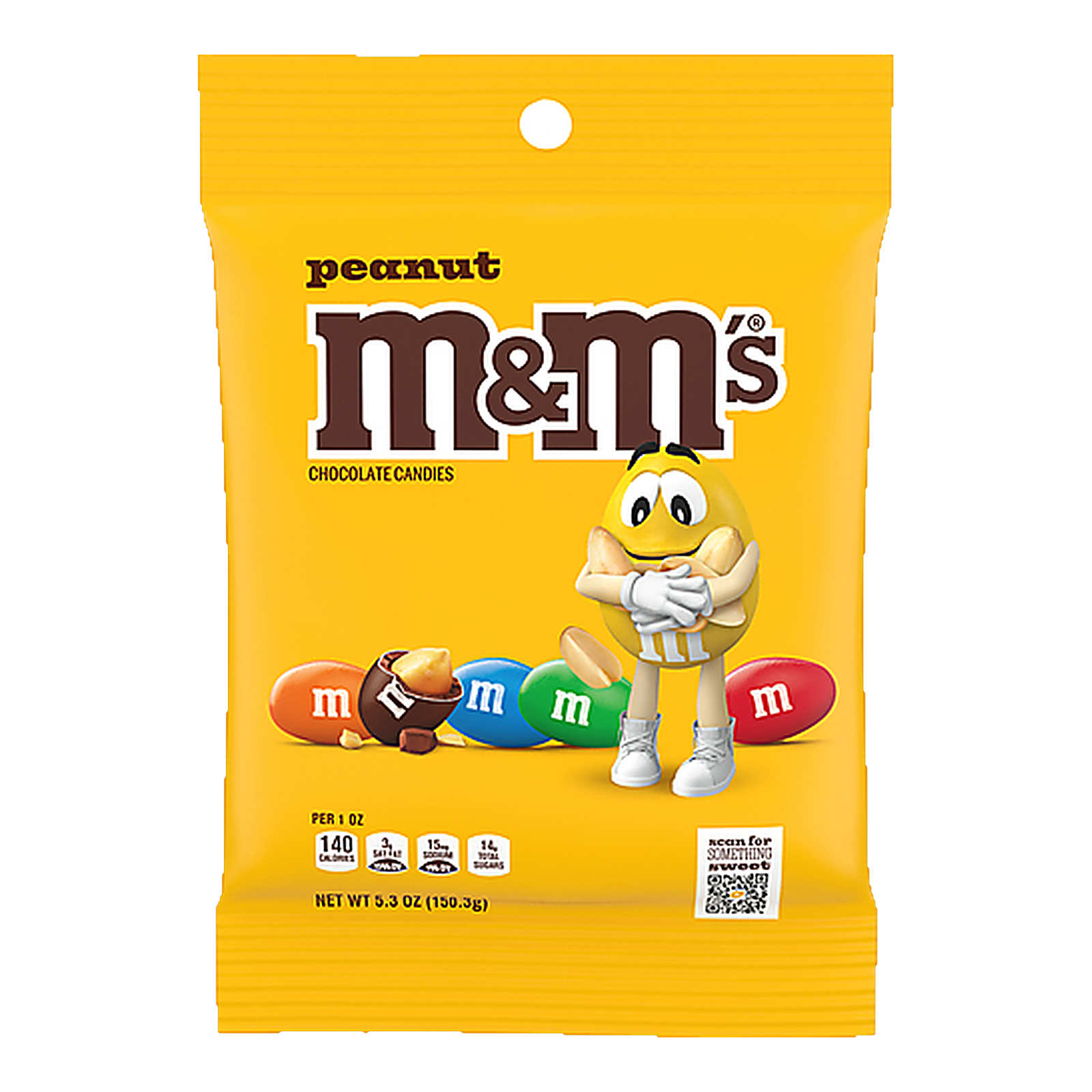 M&M’S Peanut Chocolate Candies 5.3 oz