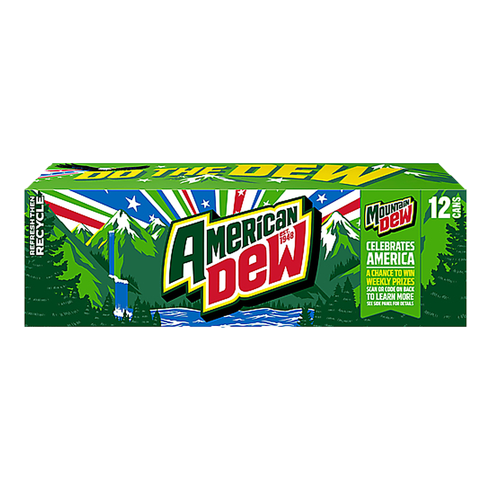 Mountain Dew 12-Pack (12 oz Cans)