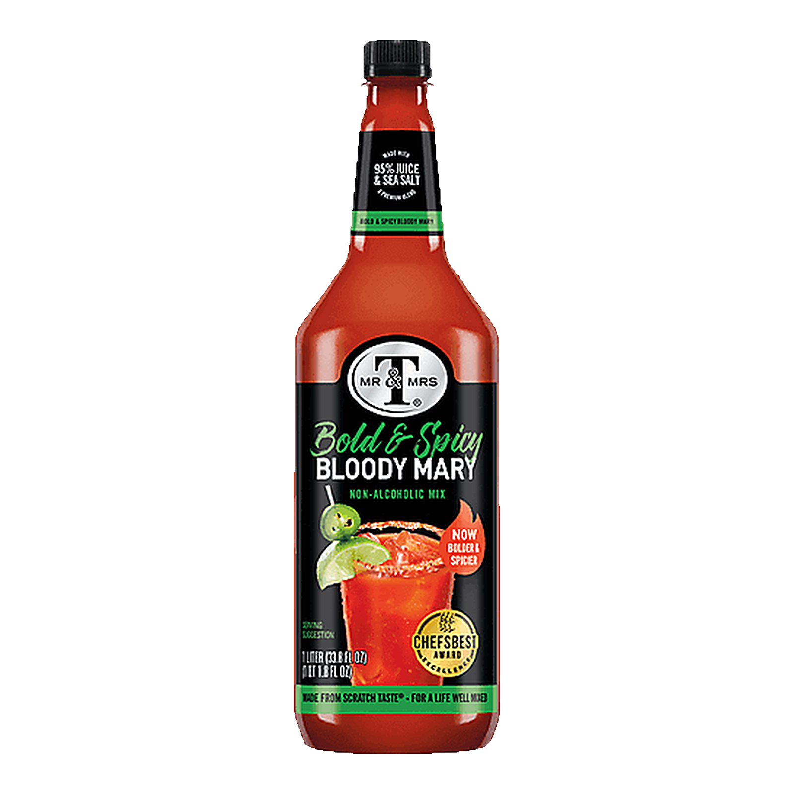 Mr & Mrs T Bold & Spicy Bloody Mary Mix, 1 Liter