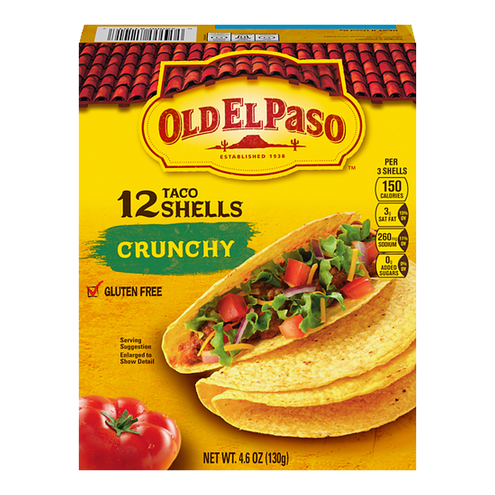 Old El Paso Crunchy Taco Shells, 12 Count