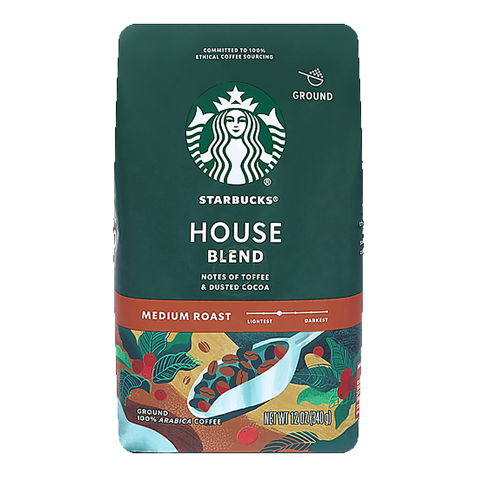 Starbucks House Blend Ground Coffee 12 oz