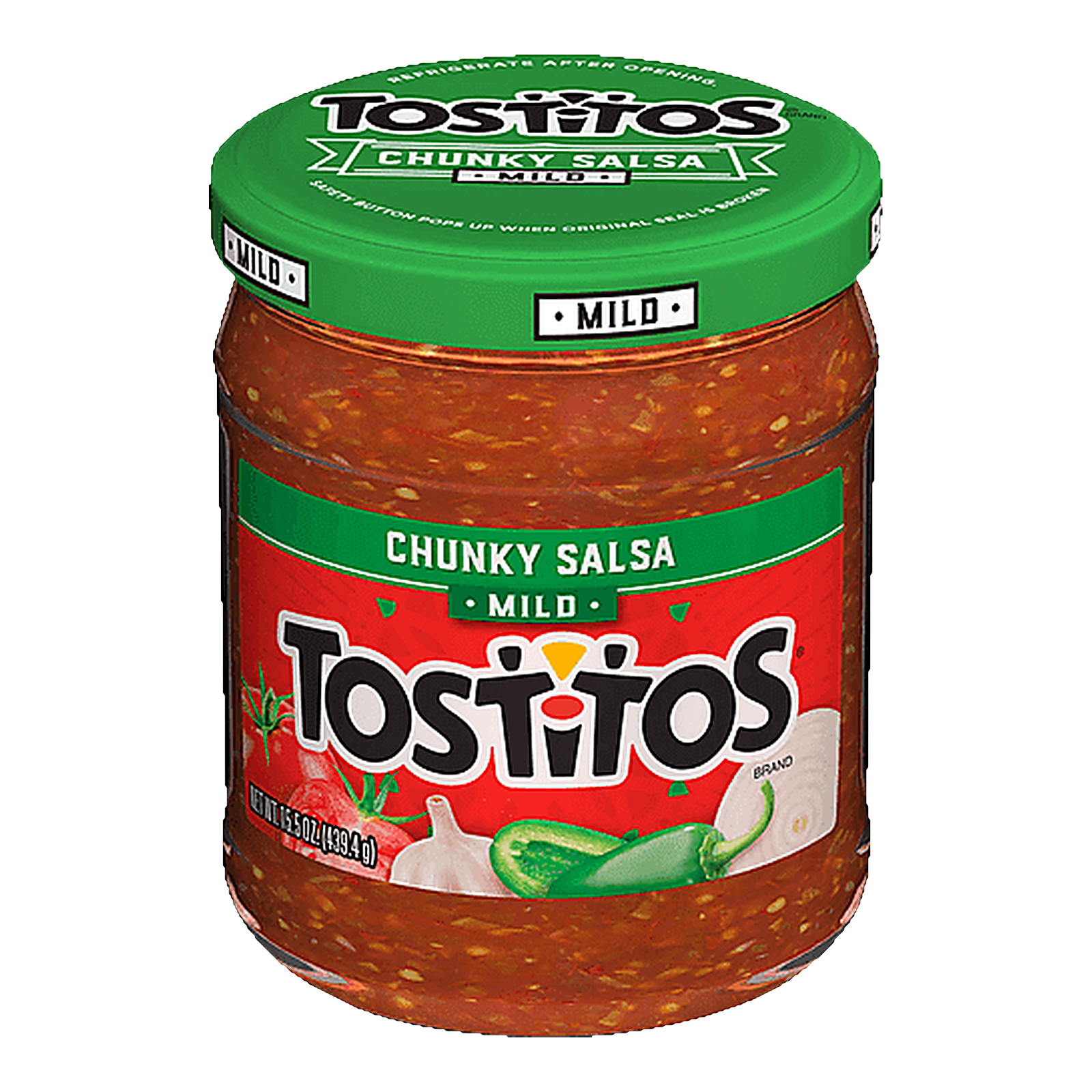 Tostitos Chunky Salsa, Mild, 15.5 oz